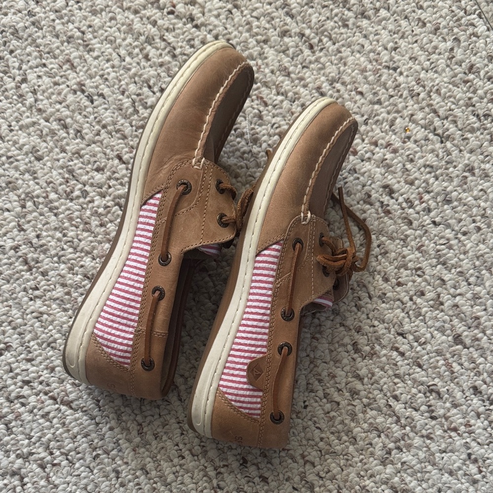 Sperry women’s seersucker boat shoes - Picture 5 of 5